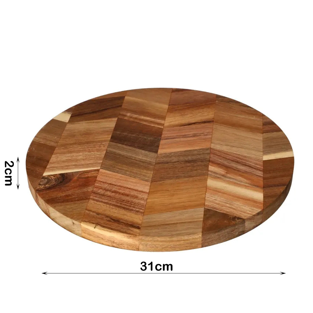 Danny Home Acacia Round Cutting Board