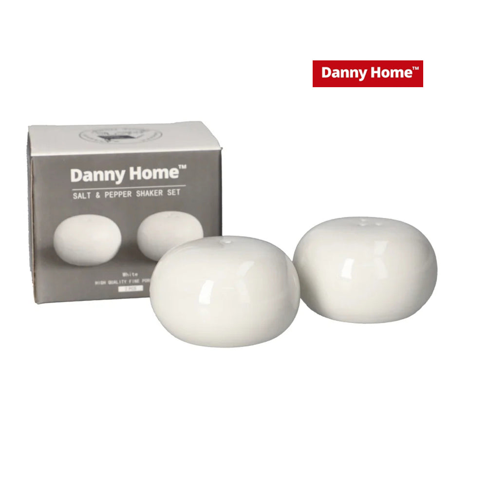 Danny Home 2-Pieces Salt & Pepper Porcelain Shaker Set