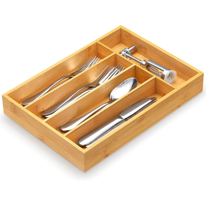 Bamboo Kitchen Drawer Organizer