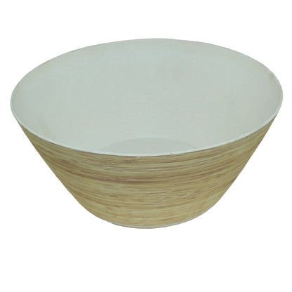 Salad Bowl Wooden Melamine Dinnerware