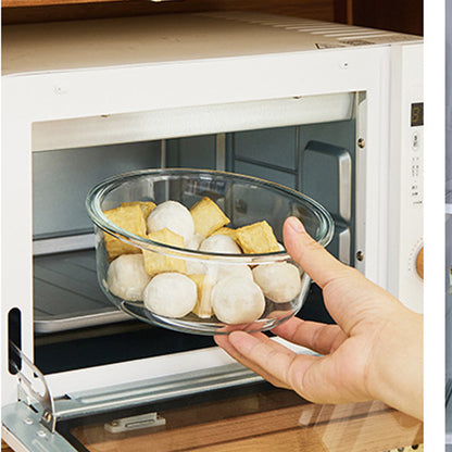 1480ml Borosilicate Rectangle Glass Food Storage Container With Microwave, Freezer & Dishwasher Safe NFH-77841