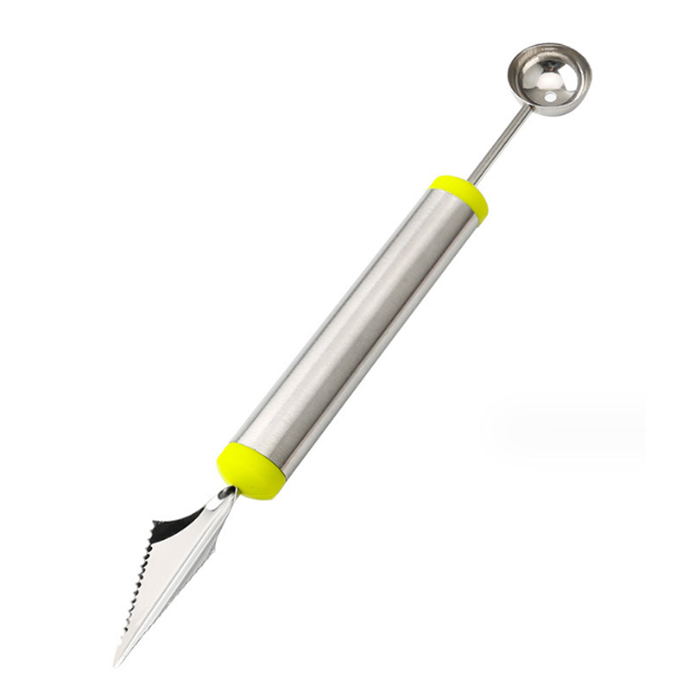 Stainless Steel 2 In 1 Melon Baller