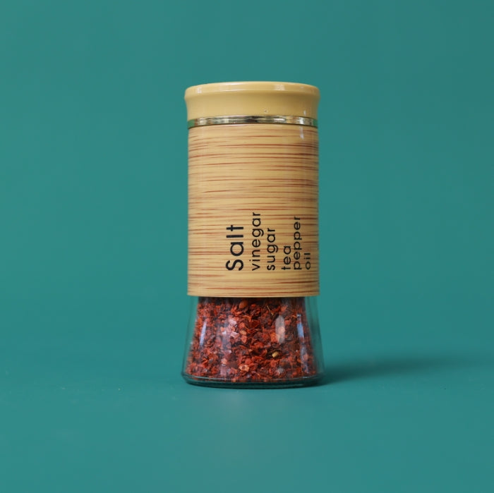 Bamboo Spice Rack Set with 8 Glass Jars Plastic Lid – 400/100ml #CB-TWJ34