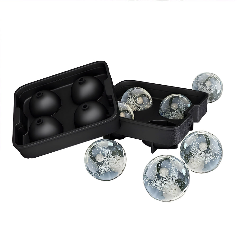Ice Balls Maker – Round Sphere Silicone Mold