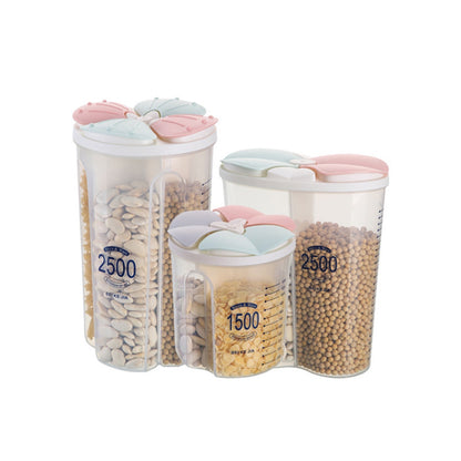 Plastic Multi-Grain Cereal Container