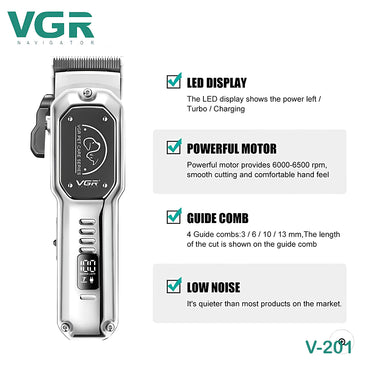 VGR V-201, Professional Pet Clipper Set