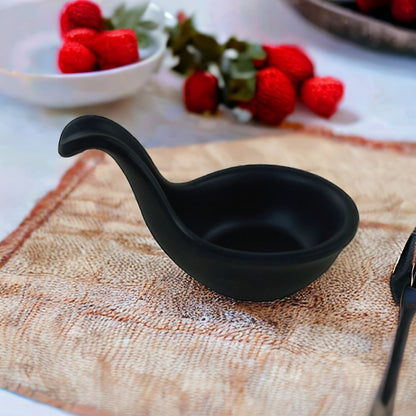 Dip Cup Black Melamine Dinnerware