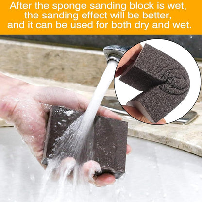 Emery Sponge Brush Cleaner Tool for Kitchen