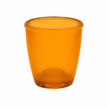 Spirella Toronto Bathroom Tumbler – Orange 7×10cm