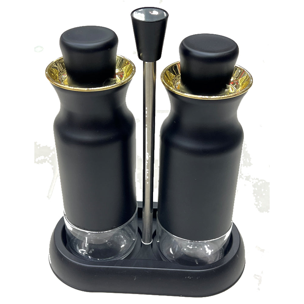 Stainless Steel Oil and Vinegar Bottle 2-Pieces Set
