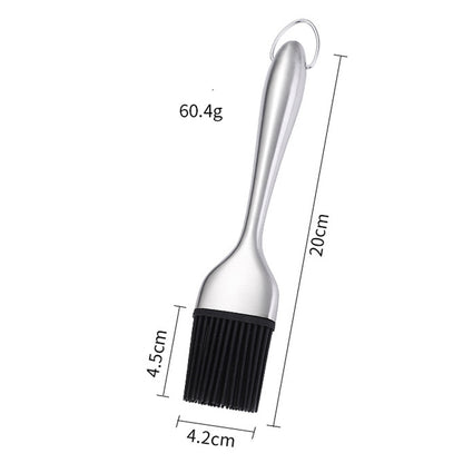 Stainless Steel Barbecue silicone brush