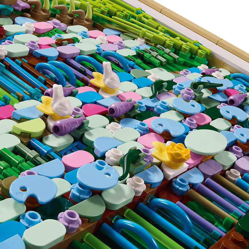 LEGO Art Claude Monet Bridge over Water Lilies 31220 Kit