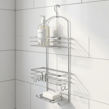 Miomare 2-Tier Stainless Steel Hanging Bathroom Rack