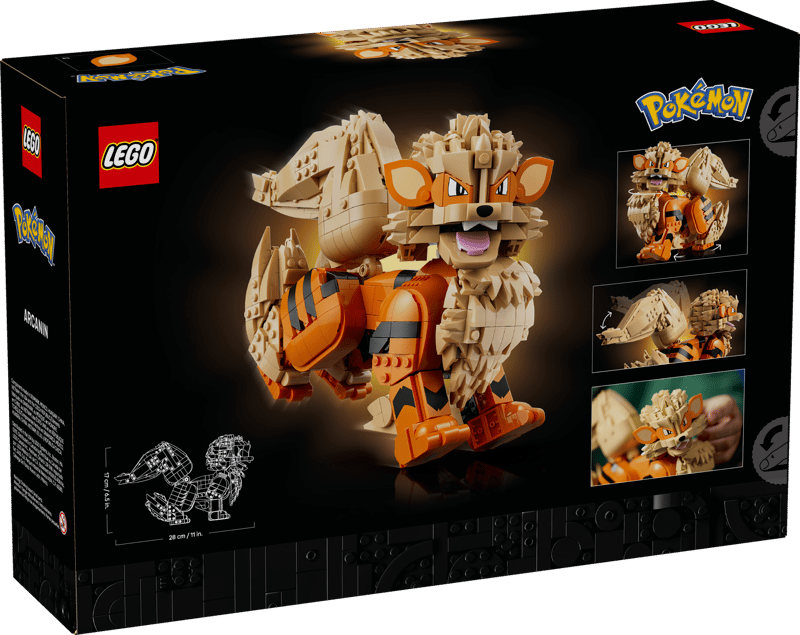 LEGO Pokémon - Arcanine Building Set - 72160
