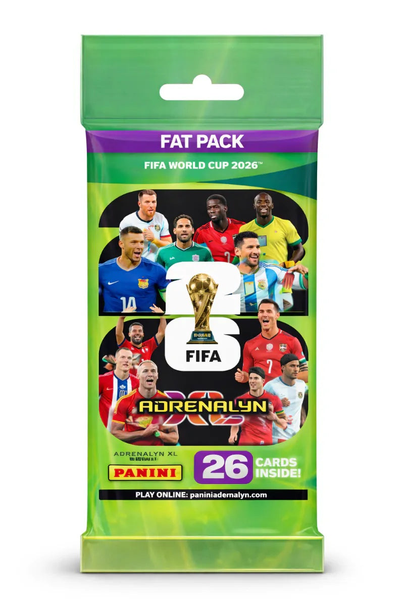Panini FIFA World Cup 2026 Adrenalyn XL Fat Pack Trading Cards