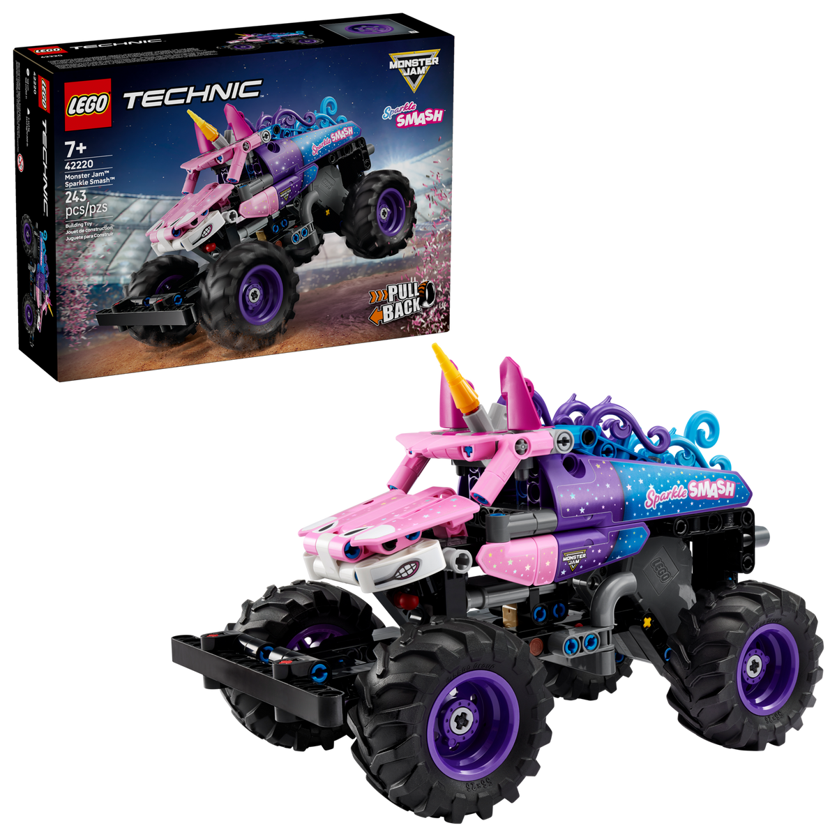 Monster Jam™  Sparkle Smash™ Pull-Back