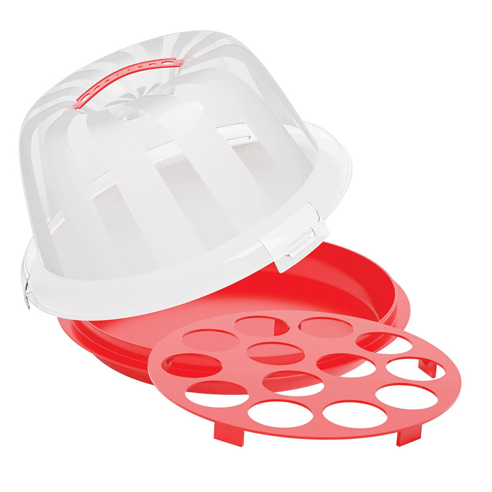 Cupcake Carrier with Lid and Handle
