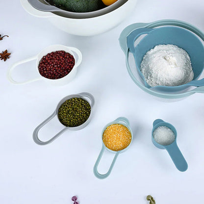 Danny Home 10-Pieces Nesting Measuring & Mixing Bowls
