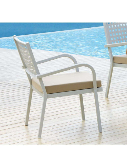 Alice Armchair, Outdoor – Powder Coating – Made in Italy