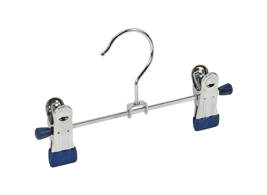 Clothes hanger with clips, 17 x 2,5 x 10,5 cm by Wenko