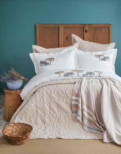 8 pcs DOUBLE TIMELESS PRIME SET ALEPH LINEN