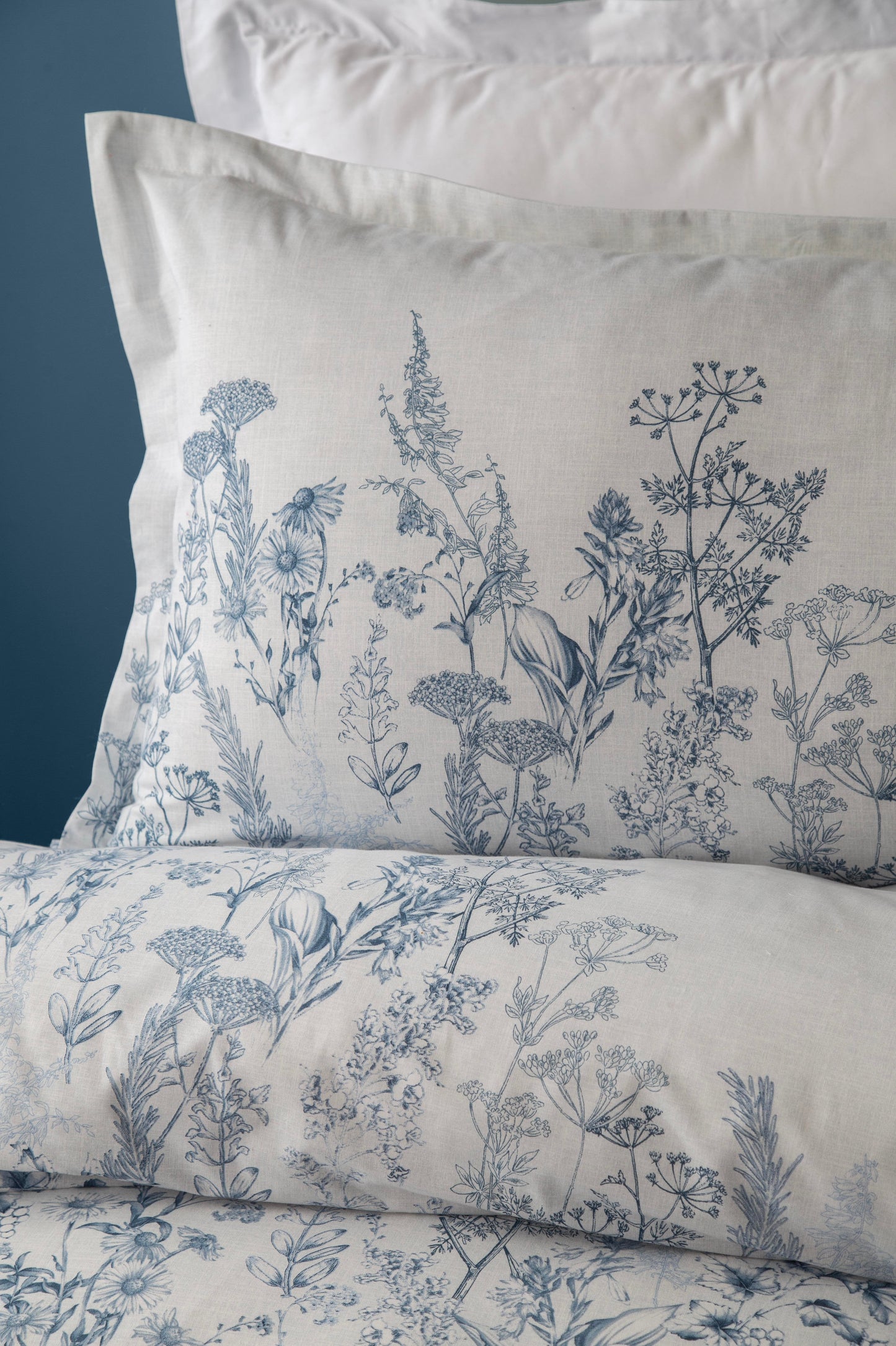 DOUBLE duvet cover  SET SET HEATHER BLUE