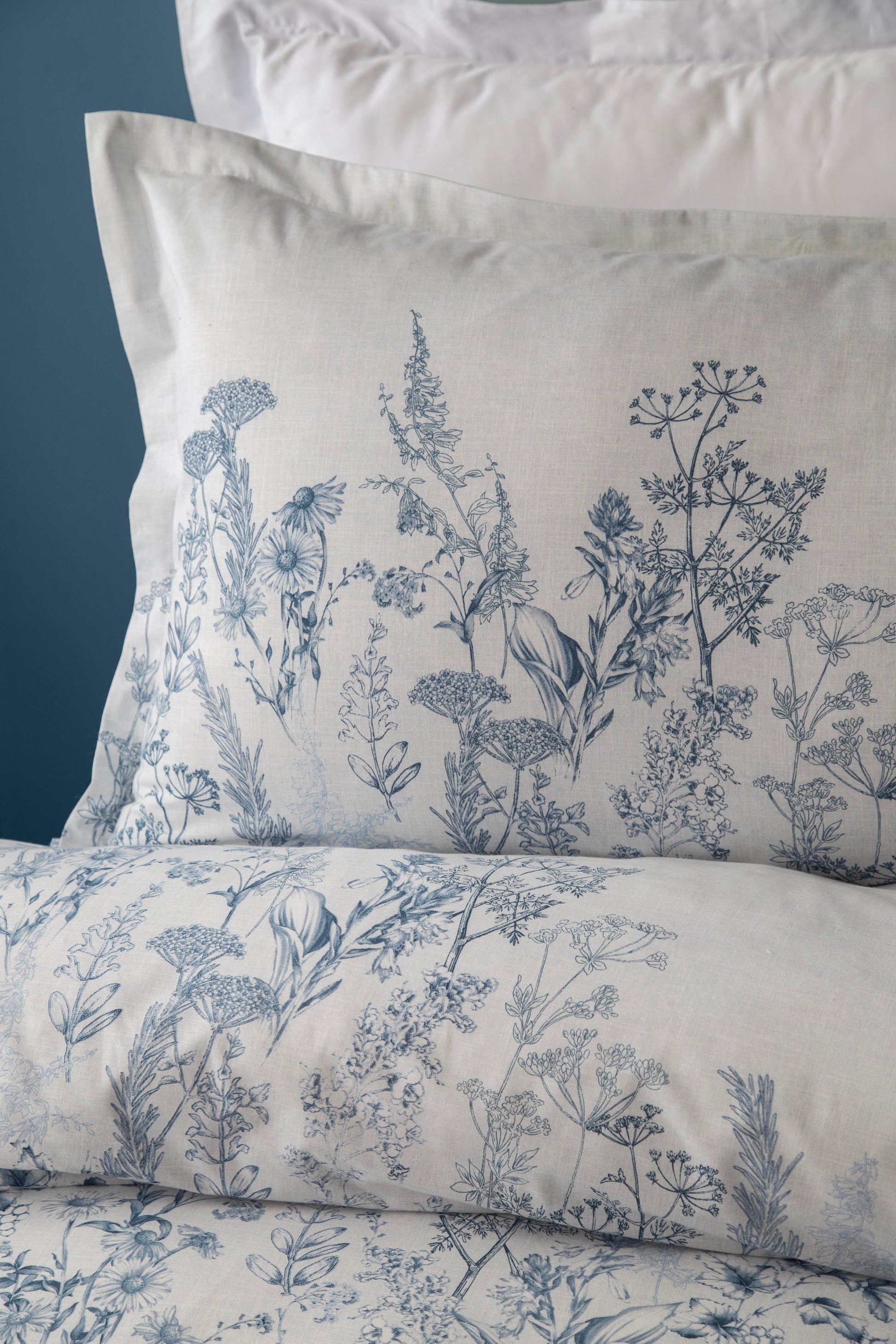 DOUBLE duvet cover  SET SET HEATHER BLUE