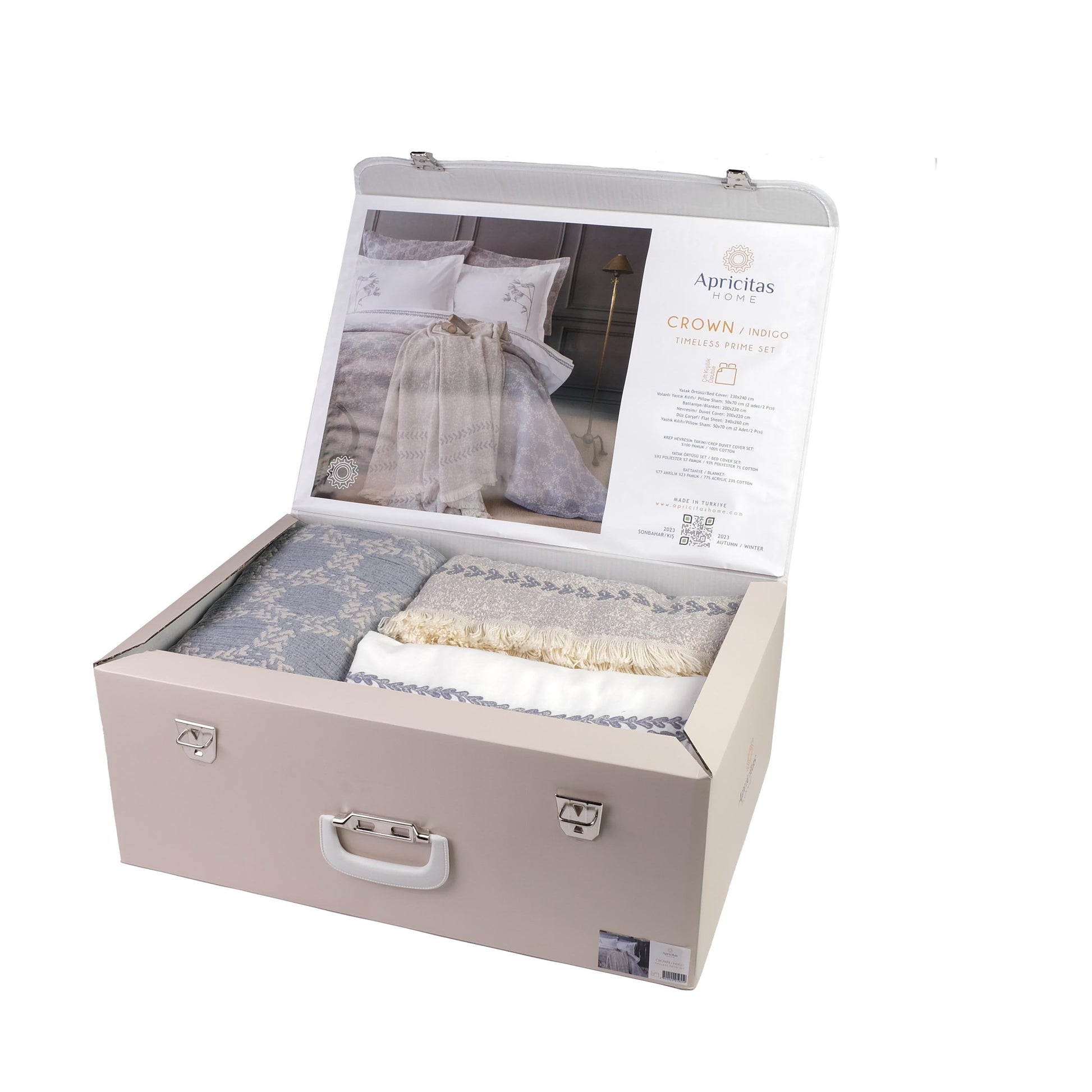 8 pcs DOUBLE TIMELESS PRIME SET  CROWN GREY