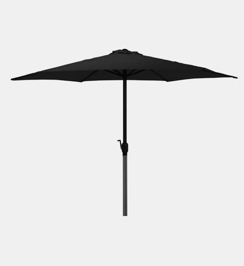 Parasol Puglia Black/Black 3x3m
