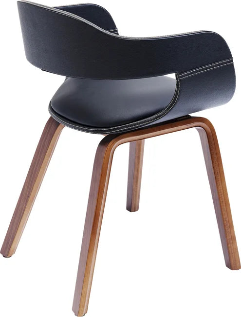 Costa Walnut Armchair by KARE Design