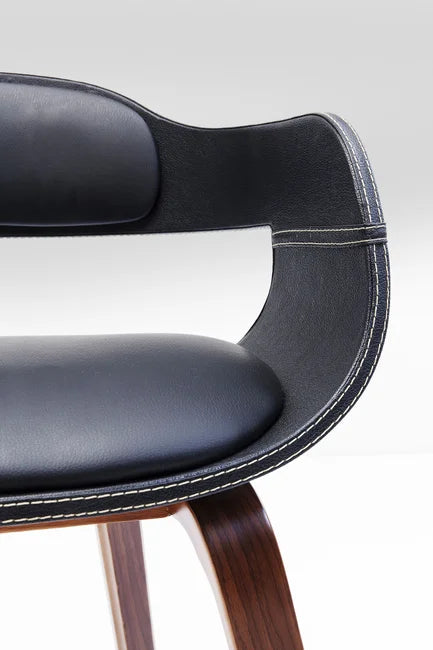 Costa Walnut Armchair by KARE Design