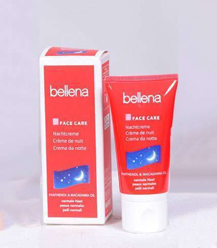 Bellena Night Cream Face Care with Panthol and Macadamia 50 ml