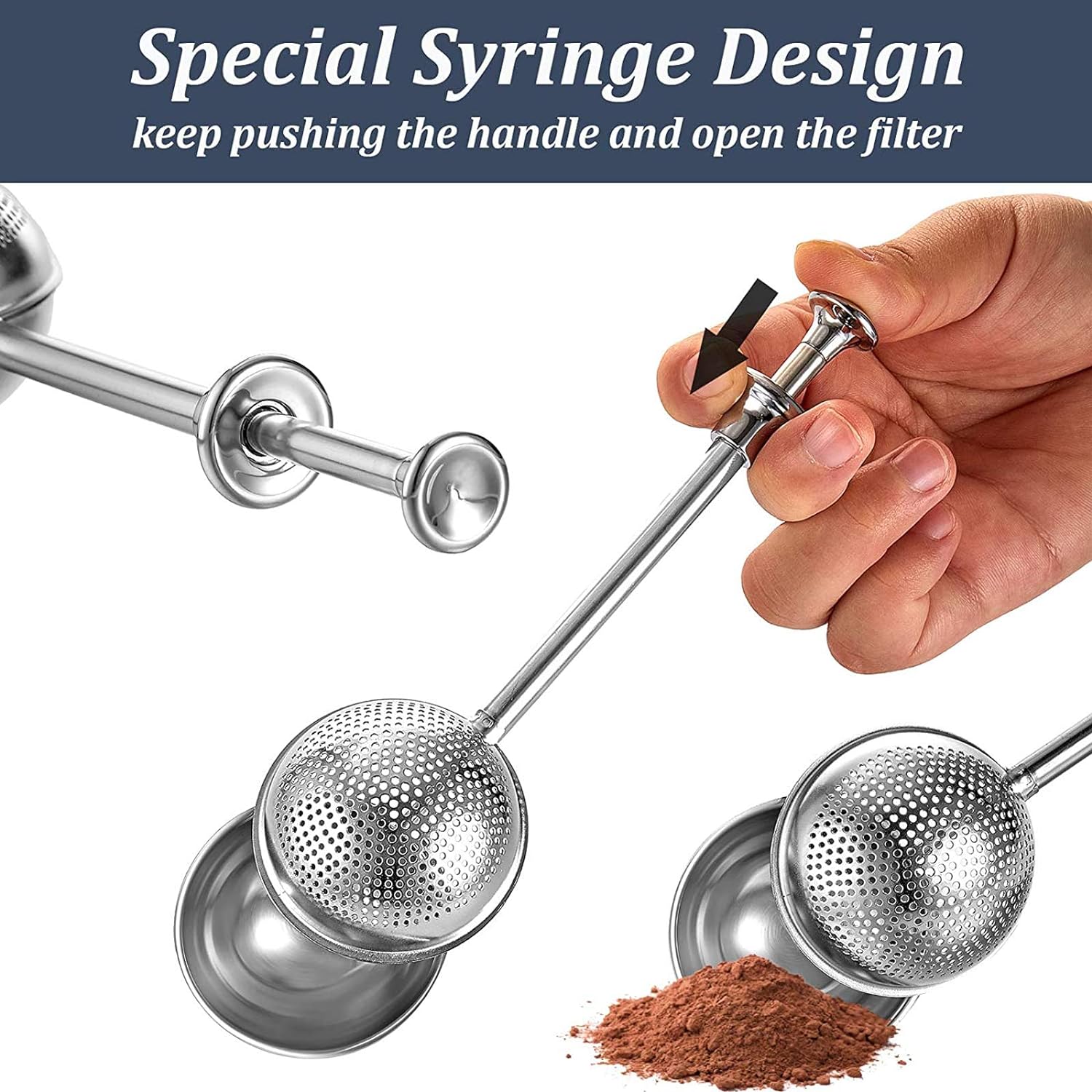 Stainless Steel Tea Infuser No.CQ300H