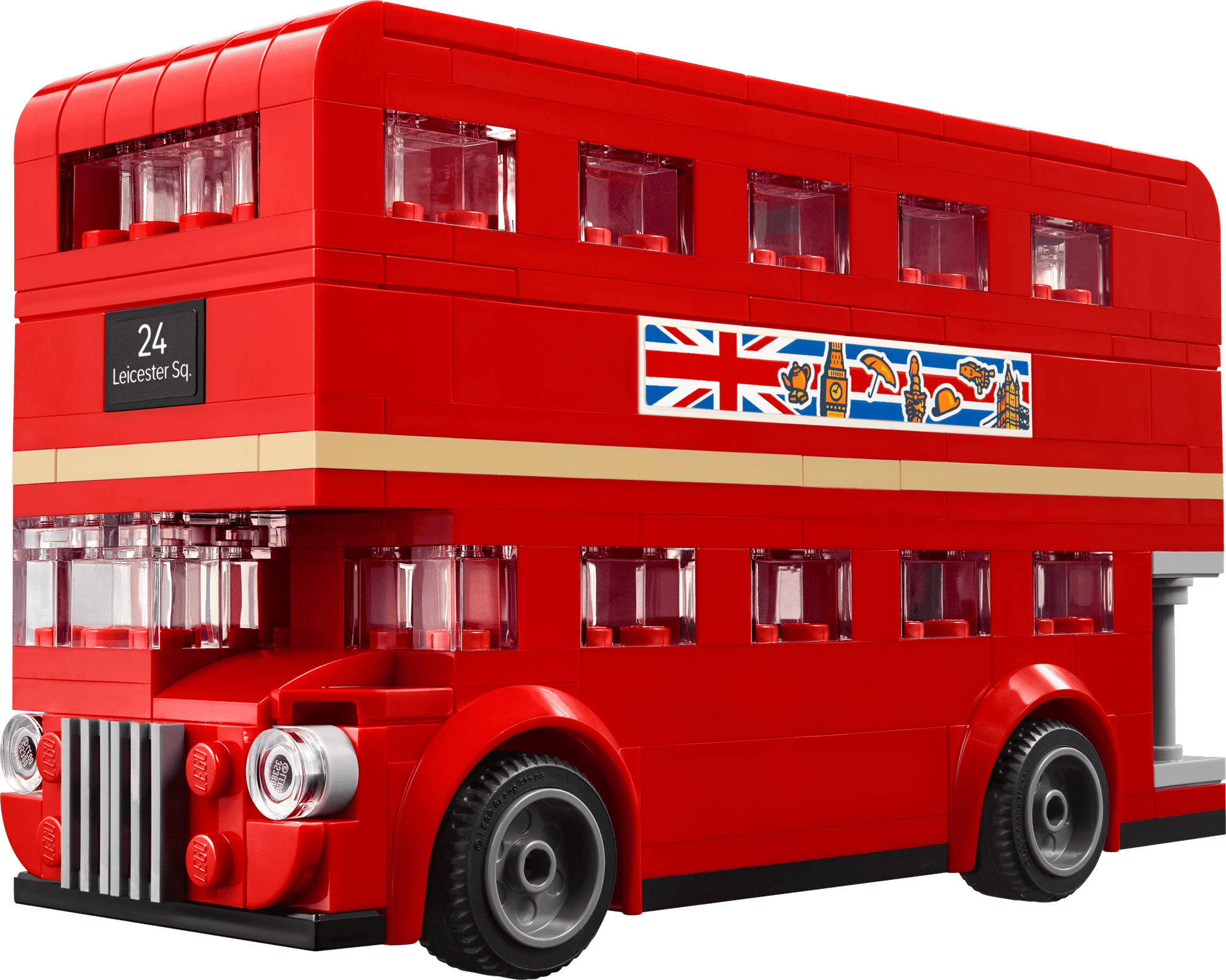 LEGO London Bus 40953 Iconic Red Double Decker Building Toy