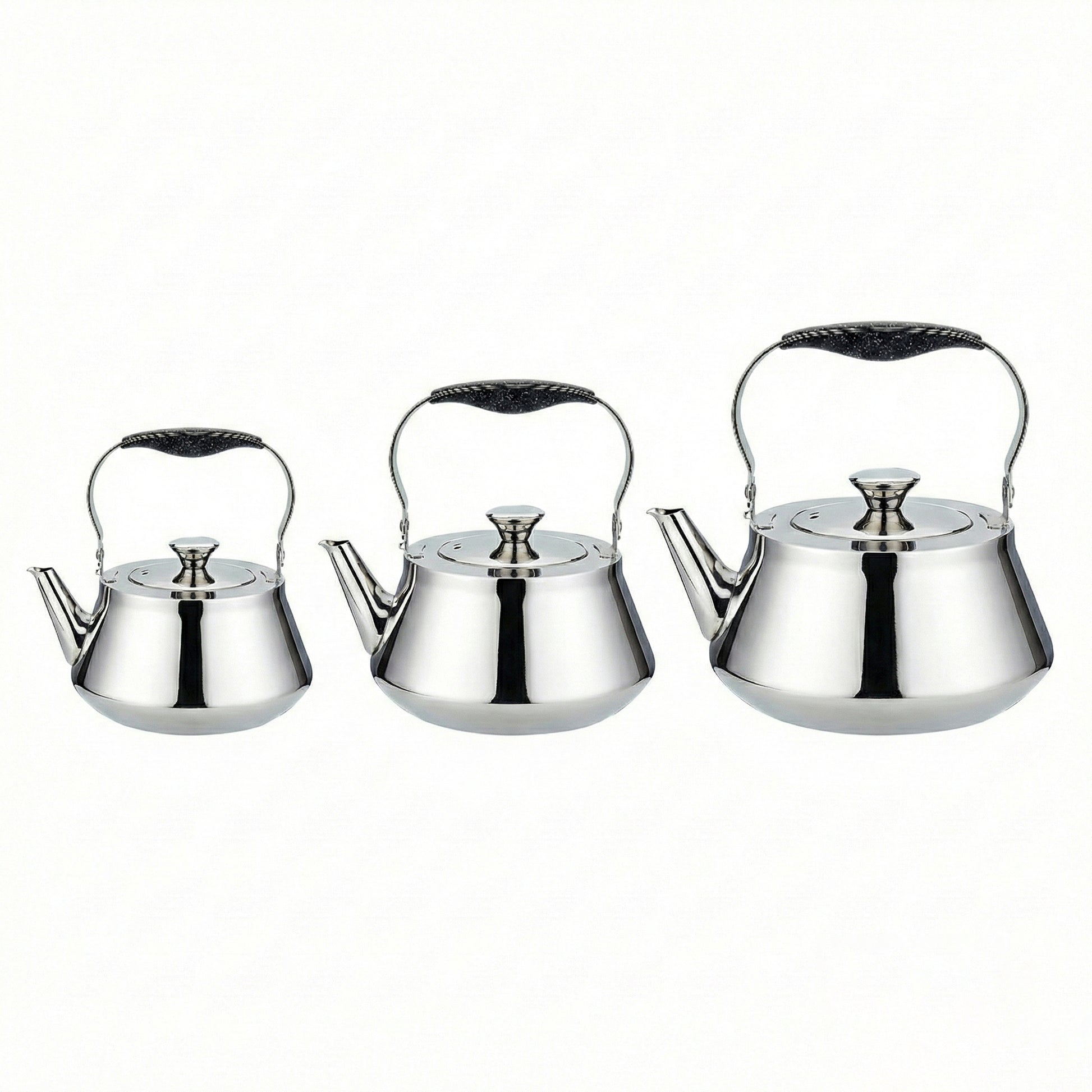 Phoenix Stainless Steel Teapots – Black