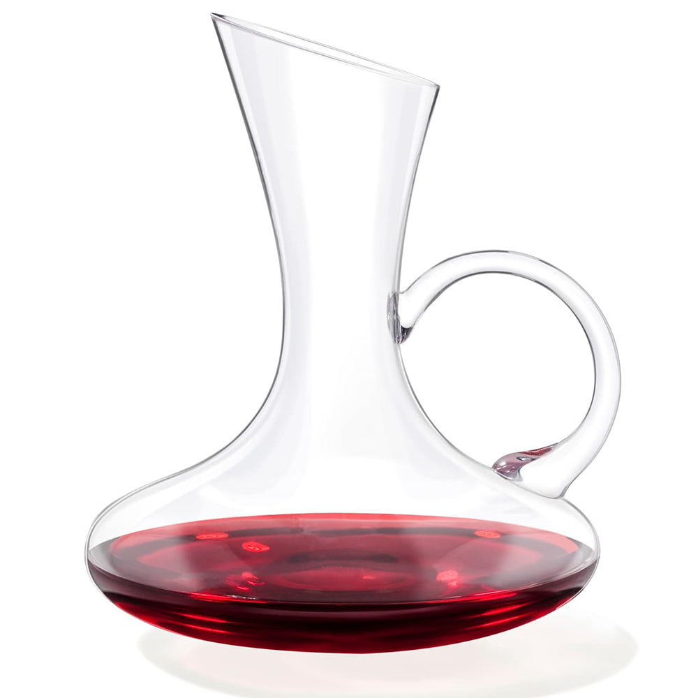 High-Quality Glass Wine Carafe With Handle 1500-ml