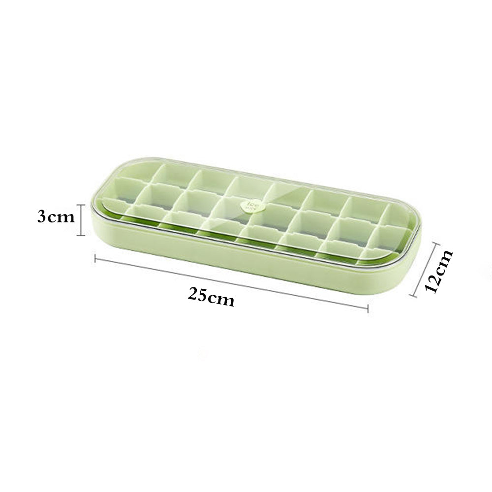 Ice Cube Tray with Lid Included (24 Grid) #2522