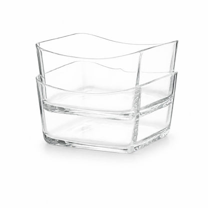 Blomus Set of 2 Square Glass Bowls