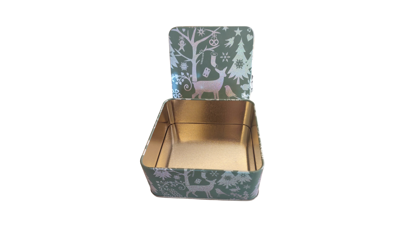 Christmas Tin Gift Box