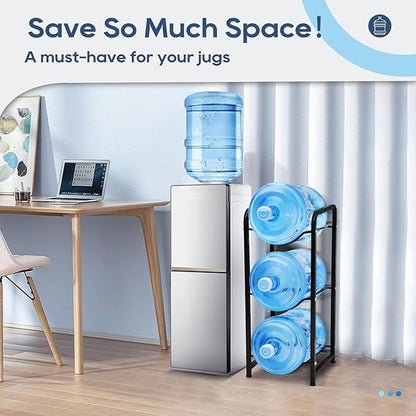 Water Can Stand – Heavy-Duty Metal Rack Organizer