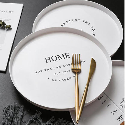 Melamine Round serving tray 28 cm
