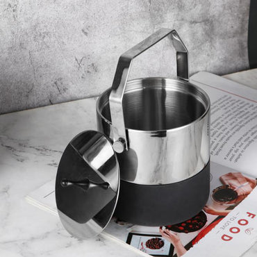 Stainless Steel Ice Bucket Well Made Insulated Stainless Steel Keep Ice Frozen Longer