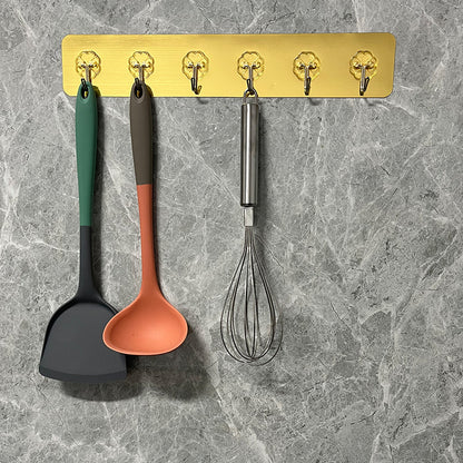 6-Hooks Heavy Duty Self Adhesive Multi-Function Hooks