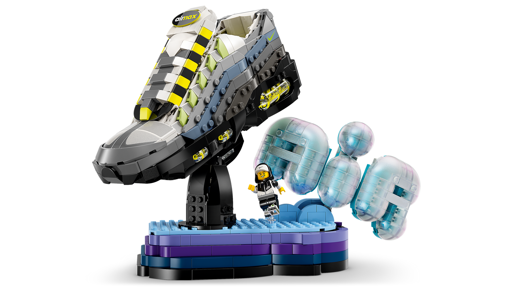LEGO Nike Air Max 95 x LEGO® Set - Iconic Sneaker Display Model