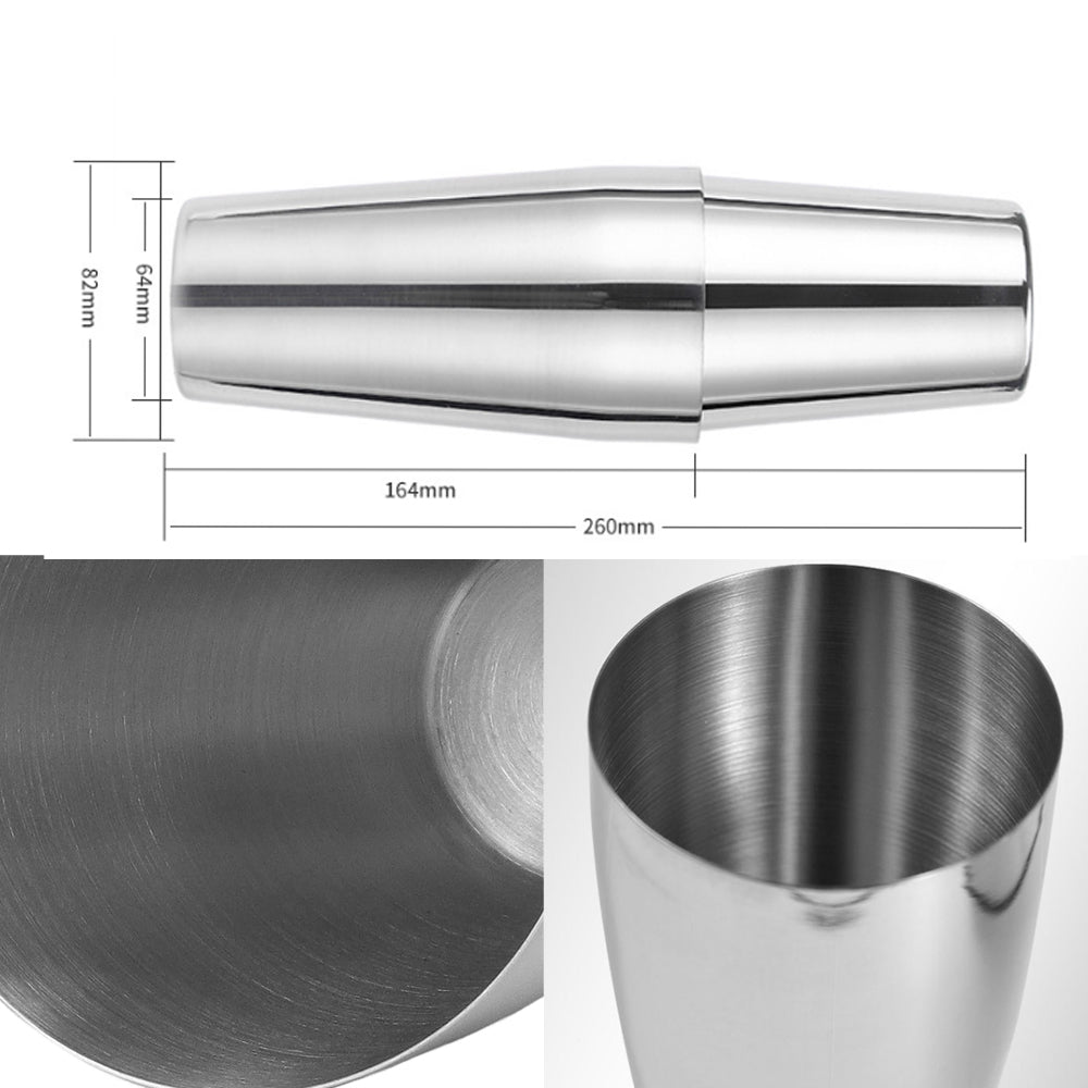 Multifunctional Shaker for Home Cocktails (800/600 ml)