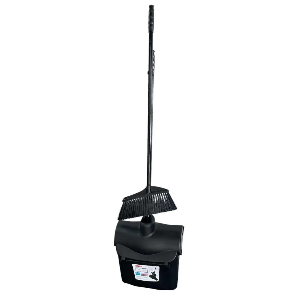 Danny Home 2-Pcs Compact Dustpan & Broom Set