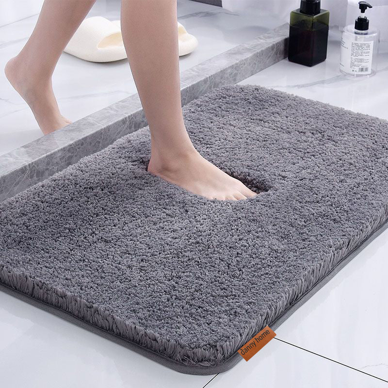 Danny Home Bathroom Non-Slip Shaggy Rug Mat 40x50cm