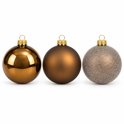 Micasa Christmas Baubles – Set of 3