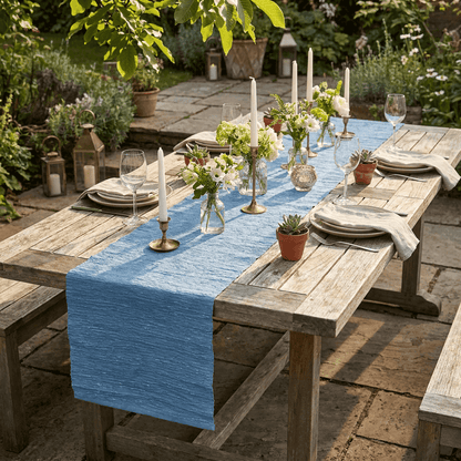 Migros Blue Table Runner 45 x 150 cm