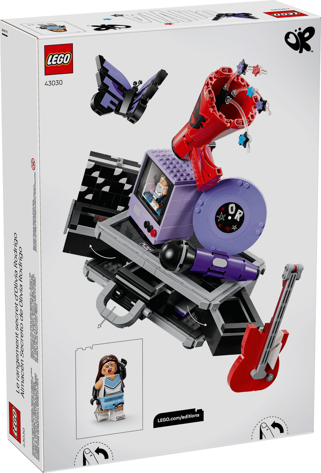 LEGO Editions Olivia Rodrigo Secret Storage LEGO Set 43030